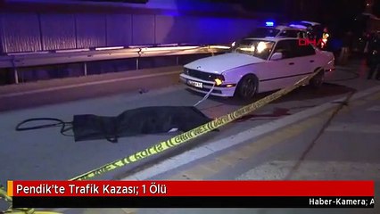 Pendik'te Trafik Kazası- 1 Ölü
