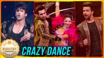 Manit Joura, Arjit Taneja, Nishant Singh Malkani CRAZY Dance Performance | Zee Rishtey Awards 2018