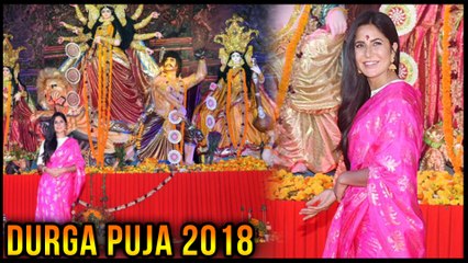 Durga Puja 2018: Katrina Kaif Looks Stunning In A Saree