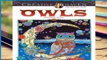 Popular Creative Haven Owls Coloring Book (Creative Haven Coloring Books)