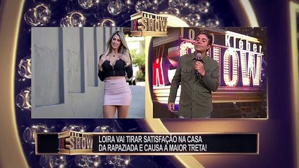 Loiraça vai perguntar se marmanjo é pai do seu filho e causa a maior treta