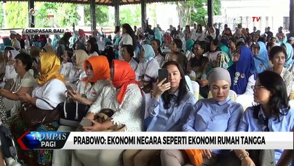 Prabowo: Jika Ekonomi Indonesia Sehat, Rupiah Kuat