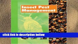 Popular Insect Pest Management