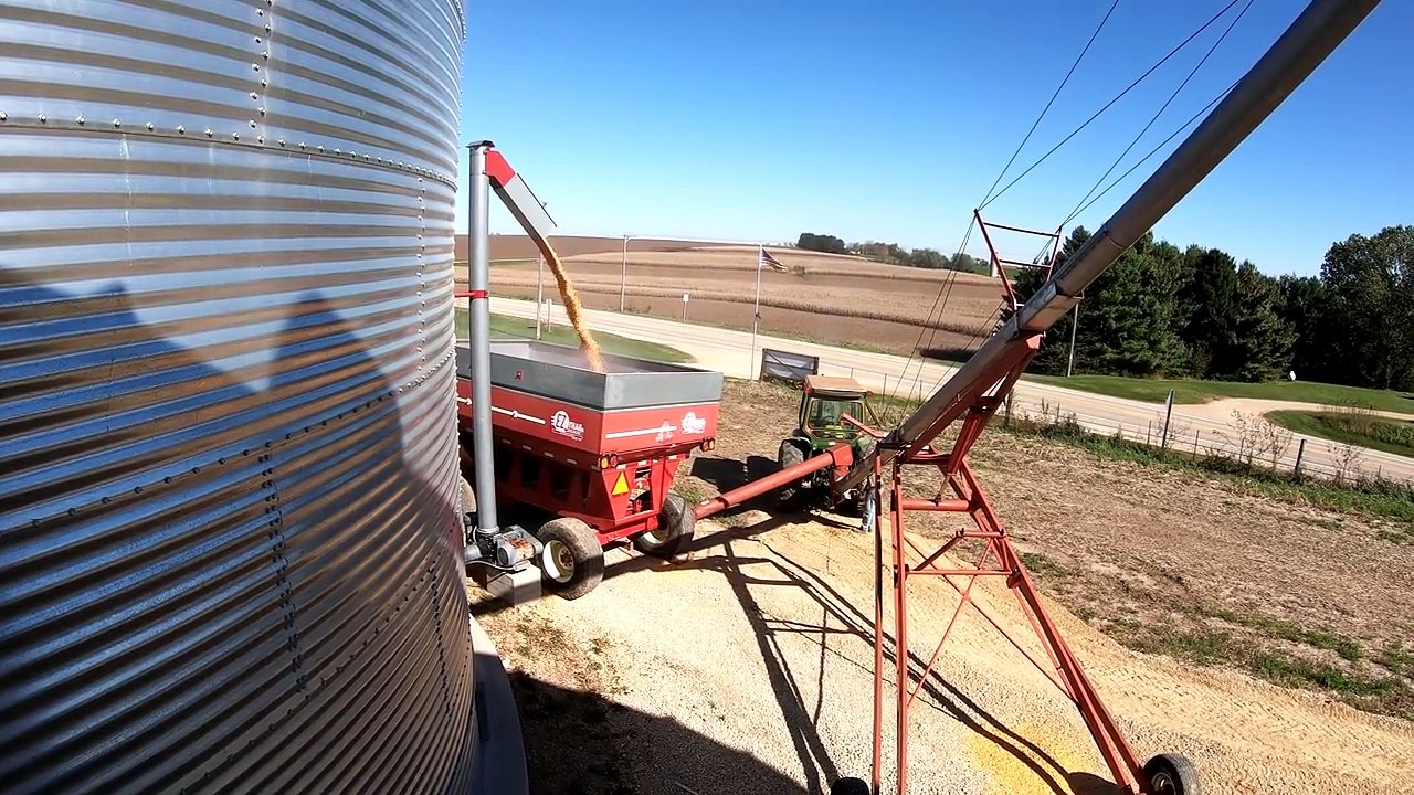 Grain Bin POWERSWEEP in Action