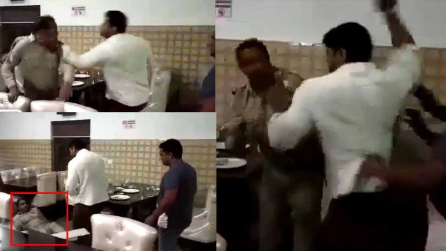 होटल में BJP पार्षद ने दरोगा के मुंह पर जड़े थप्पड़, महिला वकील को भी पीटा