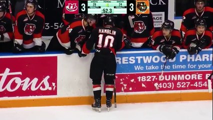 WHL Highlight of the Night: October 19, 2018 - James Hamblin, Medicine Hat Tigers