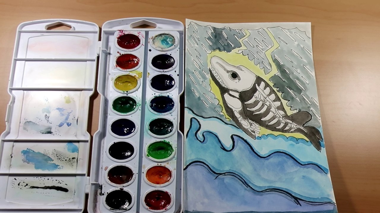 Inktober | Day 13 | Whale