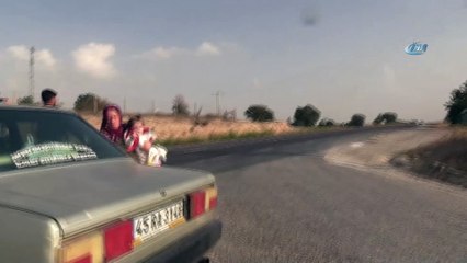 Uşak’ta sürücüler drone ile kontrol edildi