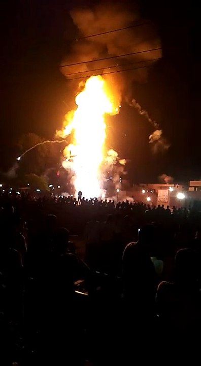 Amritsar train accident live video
