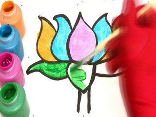 Car Glitter coloring and drawing for Kids, Toddlers Toy Art