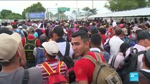 Migrant caravan halted on Mexico-Guatemala border