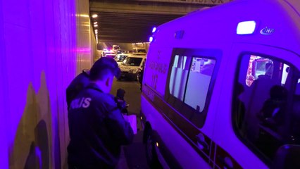 Antalya'da hurdaya dönen araçtan sağ çıktılar