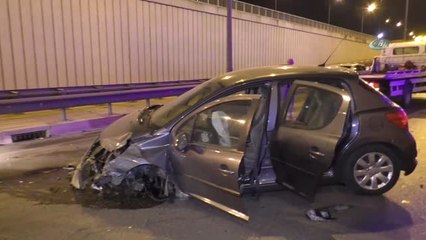 Antalya'da Hurdaya Dönen Araçtan Sağ Çıktılar