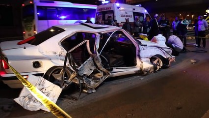 E 5’te Feci: Kaza 1 Ölü, 1 Yaralı