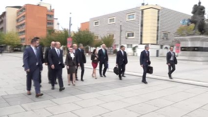 Bakan Çavuşoğlu, Kosova Başbakanı Haradinaj ile Görüştü
