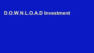 D.O.W.N.L.O.A.D Investment Valuation: Tools and Techniques for Determining the Value of any Asset,