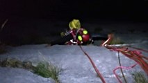 Rescatados dos escaladores vascos atrapados en la Vía de los Buitres en Picos de Europa, Asturias