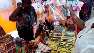 Creole in the Streets features locally made products and clients of the National Development Foundation of Dominica. The event took place in Roseau on Great Mar