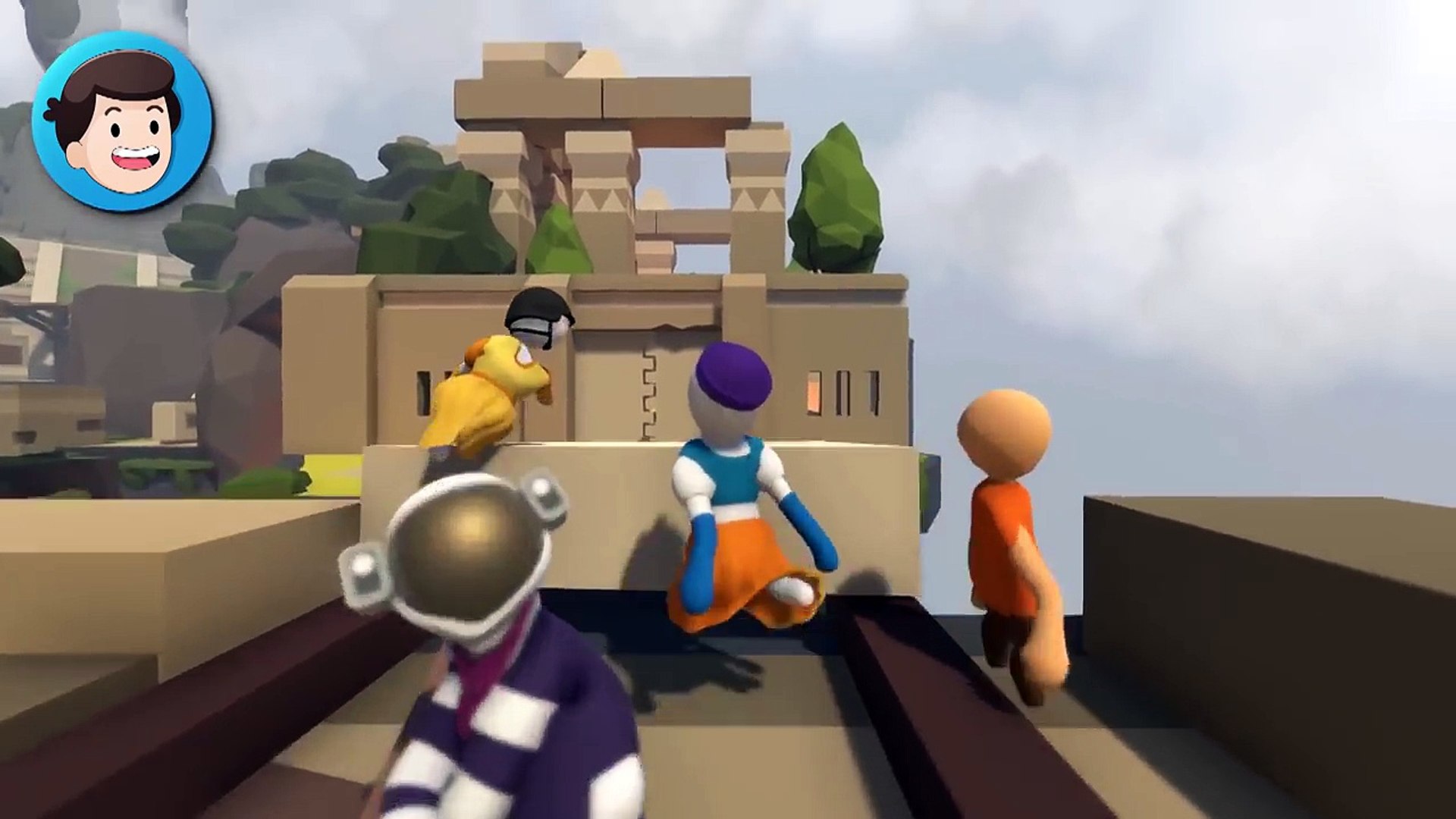 Which Pal Is Guilty Secret Murderer The Pals Play Human Fall Flat - 