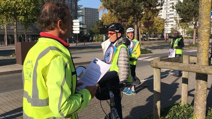 Les cyclistes nantais en colère contre les automobilistes non respectueux des règles de sécurité