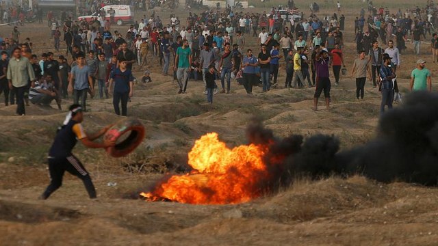 Confrontos junto à fronteira entre Israel e a Faixa de Gaza