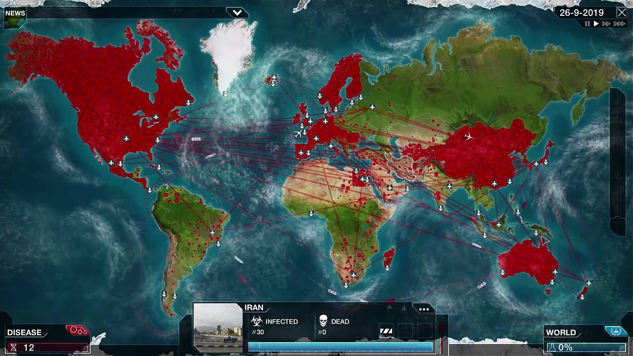 Plague Inc Evolved but I make a cult to take over the world