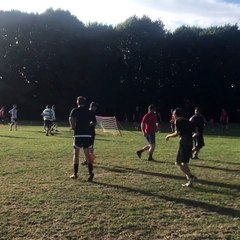 gets hit in the face with football twice during training