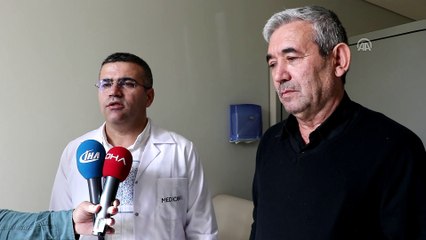 Fransa'da yaşayan gurbetçi Sivas'ta sağlığına kavuştu