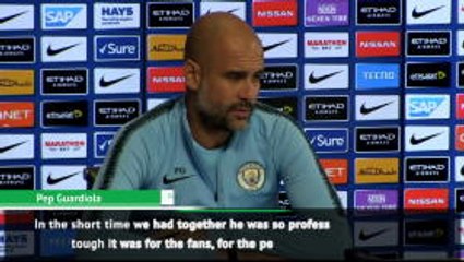 Hart is part of Man City's history, I wish him the best - Guardiola