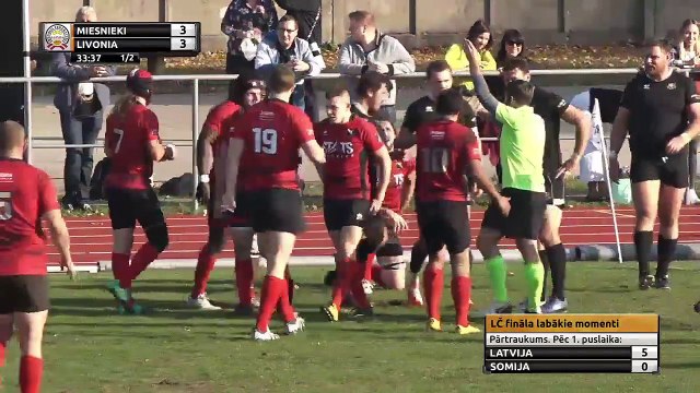 REPLAY LATVIA / FINLAND - RUGBY EUROPE CONFERENCE 2 NORTH 2018 / 2019