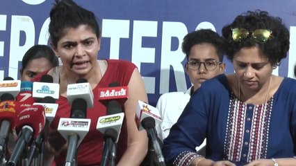 வைரமுத்து மீது வழக்கு தொடுப்பேன்: சின்மயி பேட்டி- வீடியோ