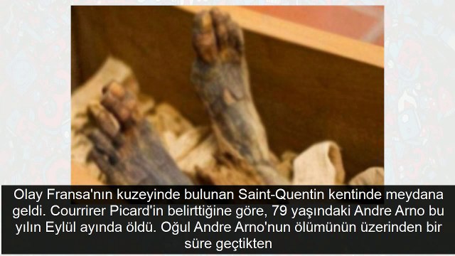 Babasının cesedini 10 yıl boyunca evinde sakladı