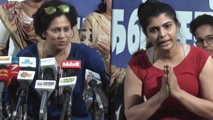 சின்மயிக்காக பேசும் லட்சுமி ராமகிருஷ்ணன்- வீடியோ