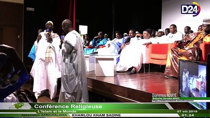 DIARYEMOU Records: Conférence de l'Ass. AFRO-ITALIANA et le DAARA KHAMLOU KHAM SA DINE (2e Partie)