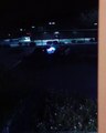 Cops Having a Lightsaber Battle in a Parking Lot