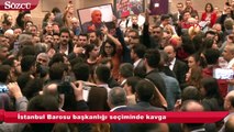 İstanbul Barosu başkanlığı seçiminde kavga