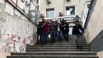 Tırdan külçe alüminyum gasp eden sahte polisler adliyeye sevk edildi