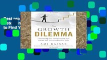Best product  The Growth Dilemma: Determining Your Entrepreneurial Type to Find Your Financing
