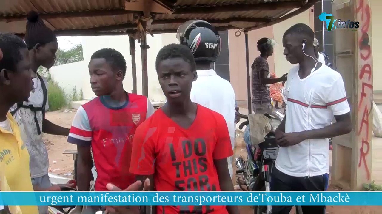 MANIFESTATION DES TRANSPORTEURS DE TOUBA ET MBACKE