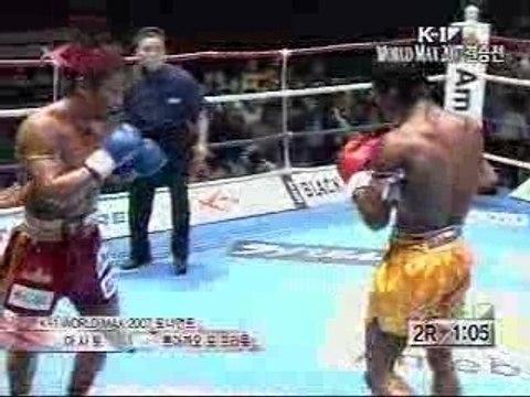 K-1 Max 2007 Final Masato vs Buakaw