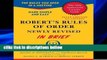 [P.D.F] Robert s Rules of Order Newly Revised In Brief, 2nd edition (Roberts Rules of Order in