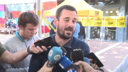 La CUP no negociará los Presupuestos de la Generalitat y no apoyará al Govern