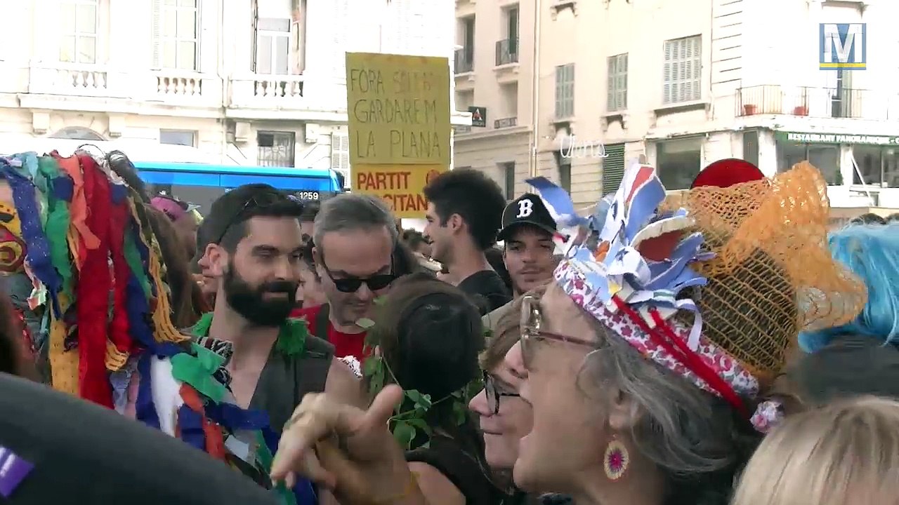 Mobilisation à Marseille après le massacre de la Plaine