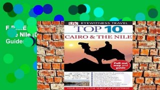 F.R.E.E [D.O.W.N.L.O.A.D] Top 10 Cairo   the Nile (DK Eyewitness Top 10 Travel Guides)