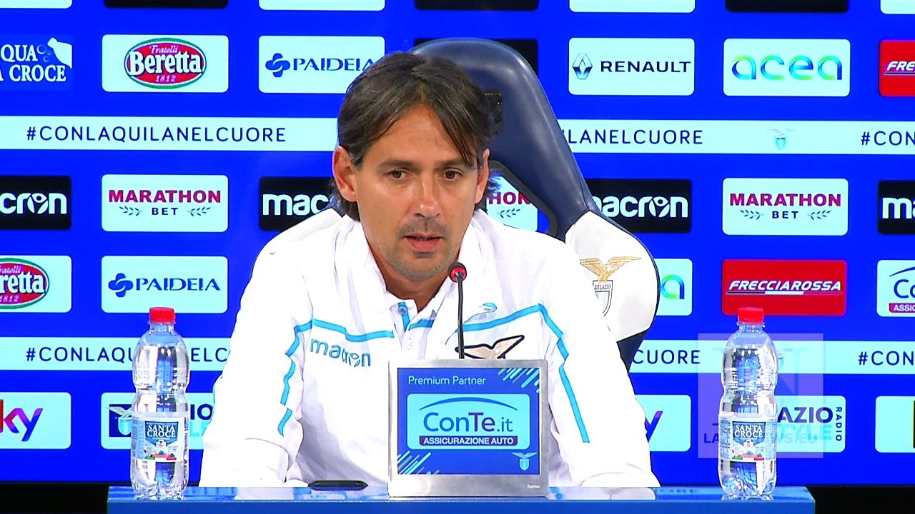 Parma-Lazio: la conferenza di Simone Inzaghi alla vigilia del match