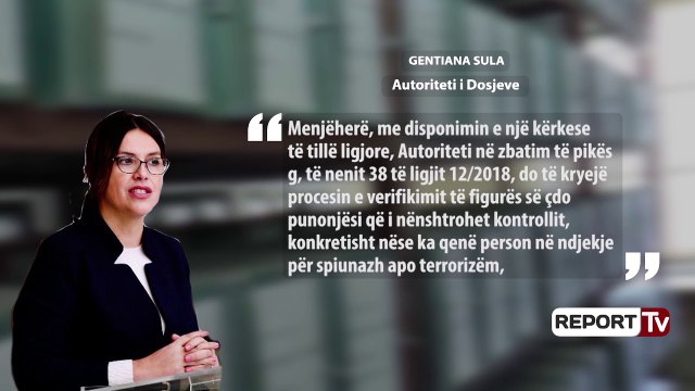 Strazimiri: 534 drejtues të policisë pjesë e ish-Sigurimit, Autoriteti: Procesi nuk është ndërprerë
