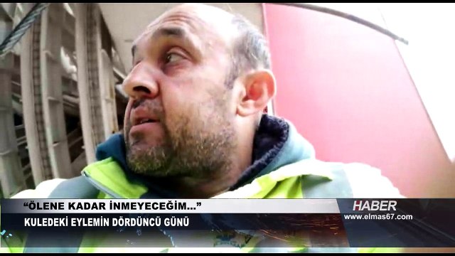 Bu görüntüyü izle sayın Hattat… “Ölene kadar inmeyeceğim…”