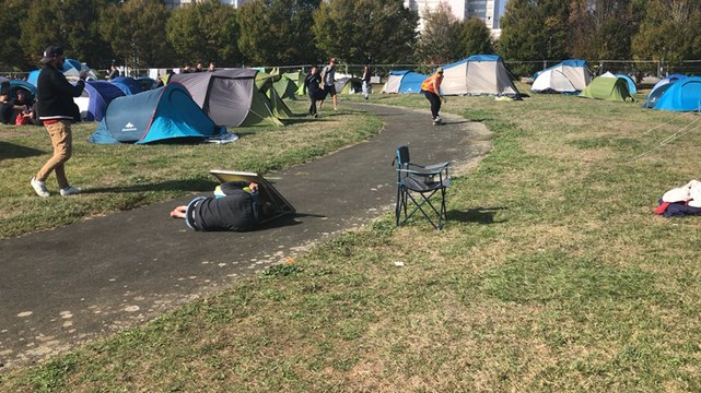 Le camping du festival « Les Nuits Courtes »