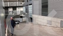 Florentino Pérez saliendo del Bernabéu