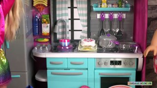 Cuisine pour poupée My Life Jojo Siwa et American Girl Refrigerator Kitchen Set